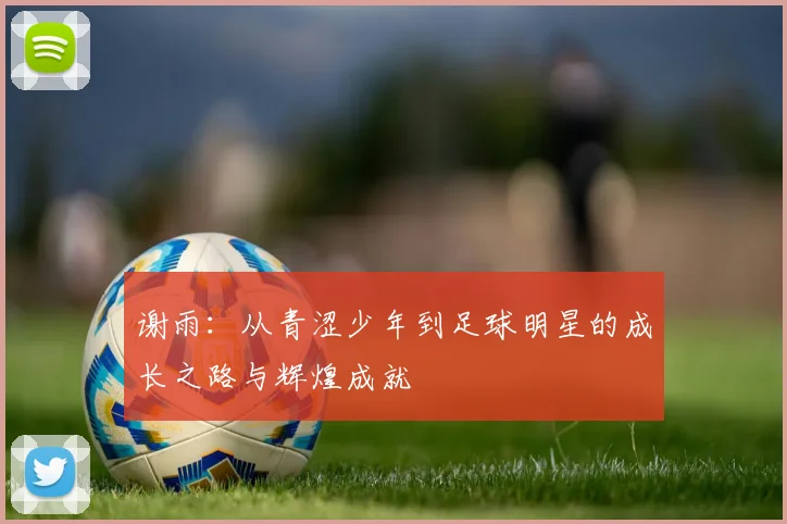 谢雨：从青涩少年到足球明星的成长之路与辉煌成就